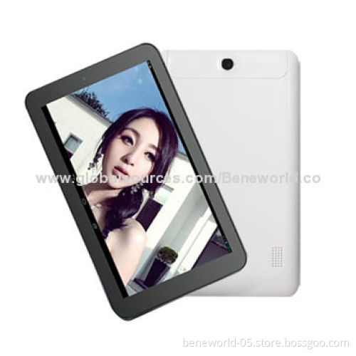 7-inch MTK Dual-core Tablet PCs with 2G Calling, GPS, Bluetooth, Dual-camera
